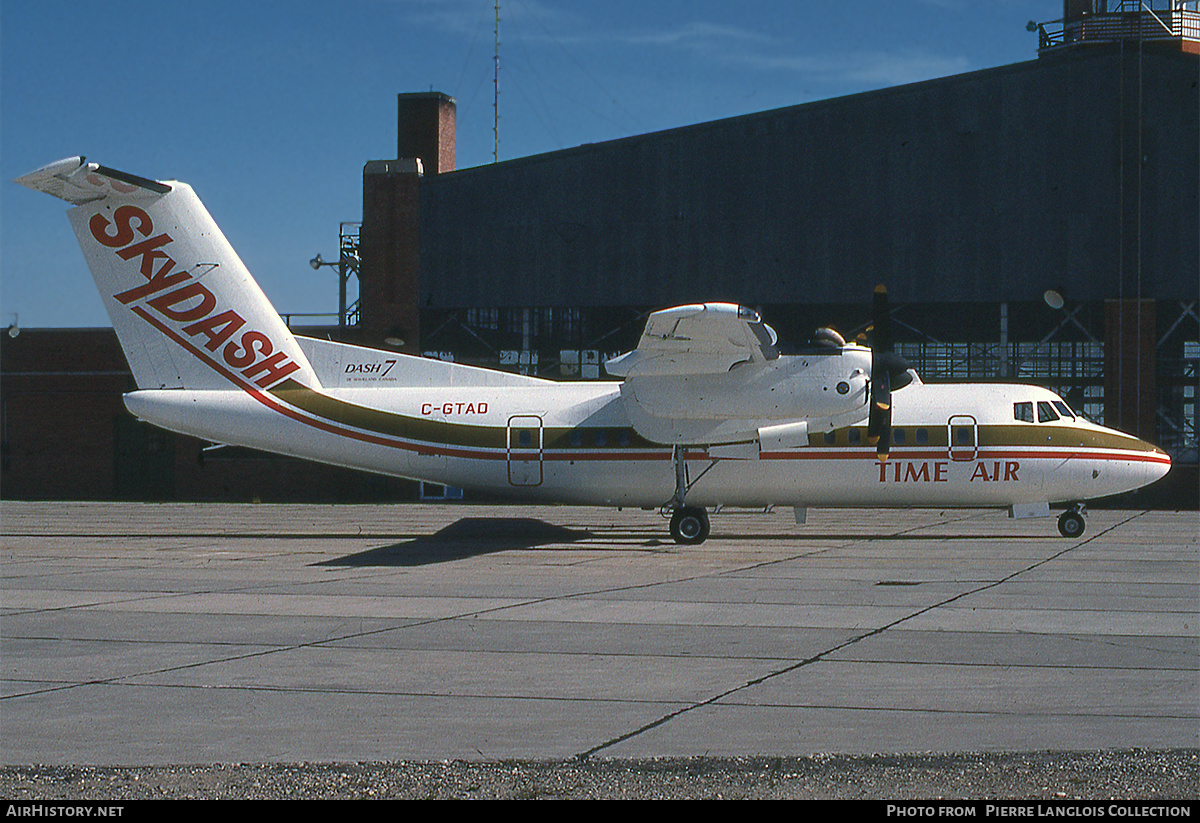 Aircraft Photo of C-GTAD | De Havilland Canada DHC-7-102 Dash 7 | Time Air | AirHistory.net #774650