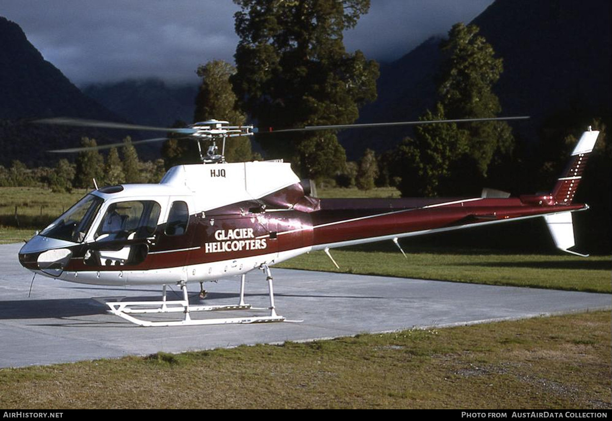 Aircraft Photo of ZK-HJQ / HJQ | Aerospatiale AS-350D AStar Mk3 | Glacier Helicopters | AirHistory.net #774659
