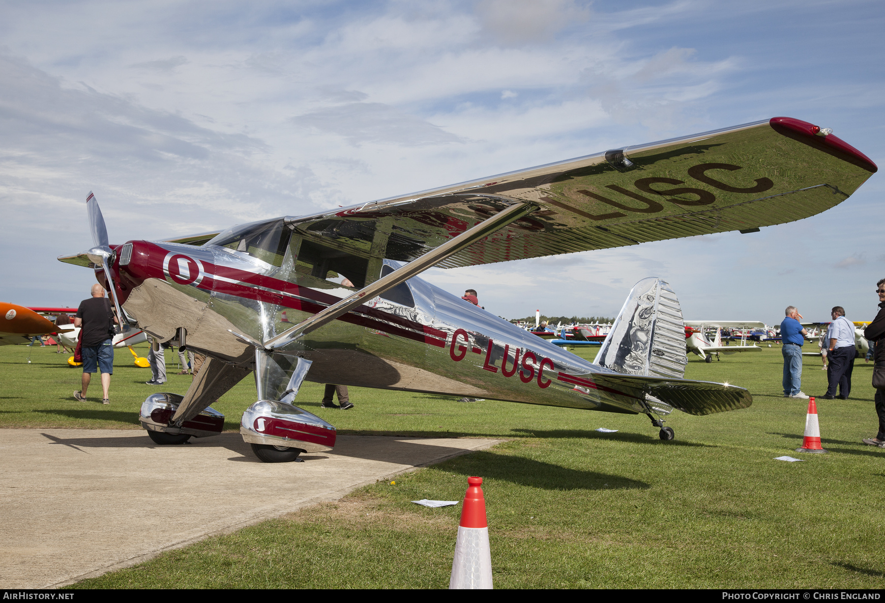 Aircraft Photo of G-LUSC | Luscombe 8E Silvaire Deluxe | AirHistory.net #774663