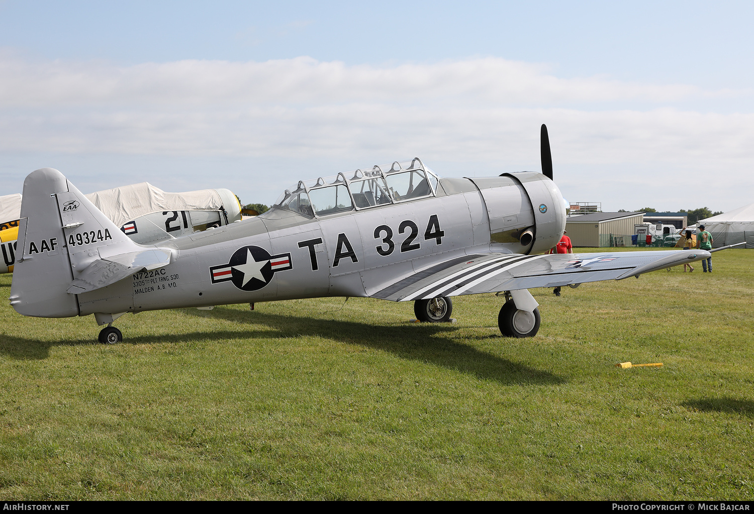 Aircraft Photo of N722AC / 49324A | North American T-6G Texan | USA - Air Force | AirHistory.net #774683
