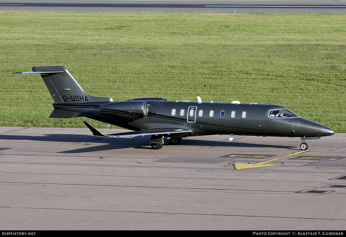 Aircraft Photo of G-USHA | Learjet 75 | AirHistory.net #774684
