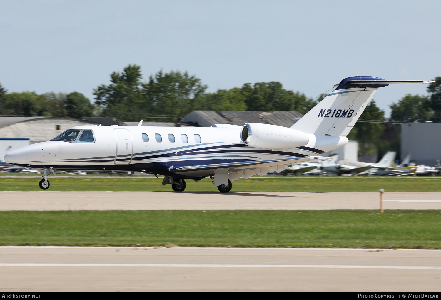 Aircraft Photo of N218MB | Cessna 525C CitationJet CJ4 | AirHistory.net #774686