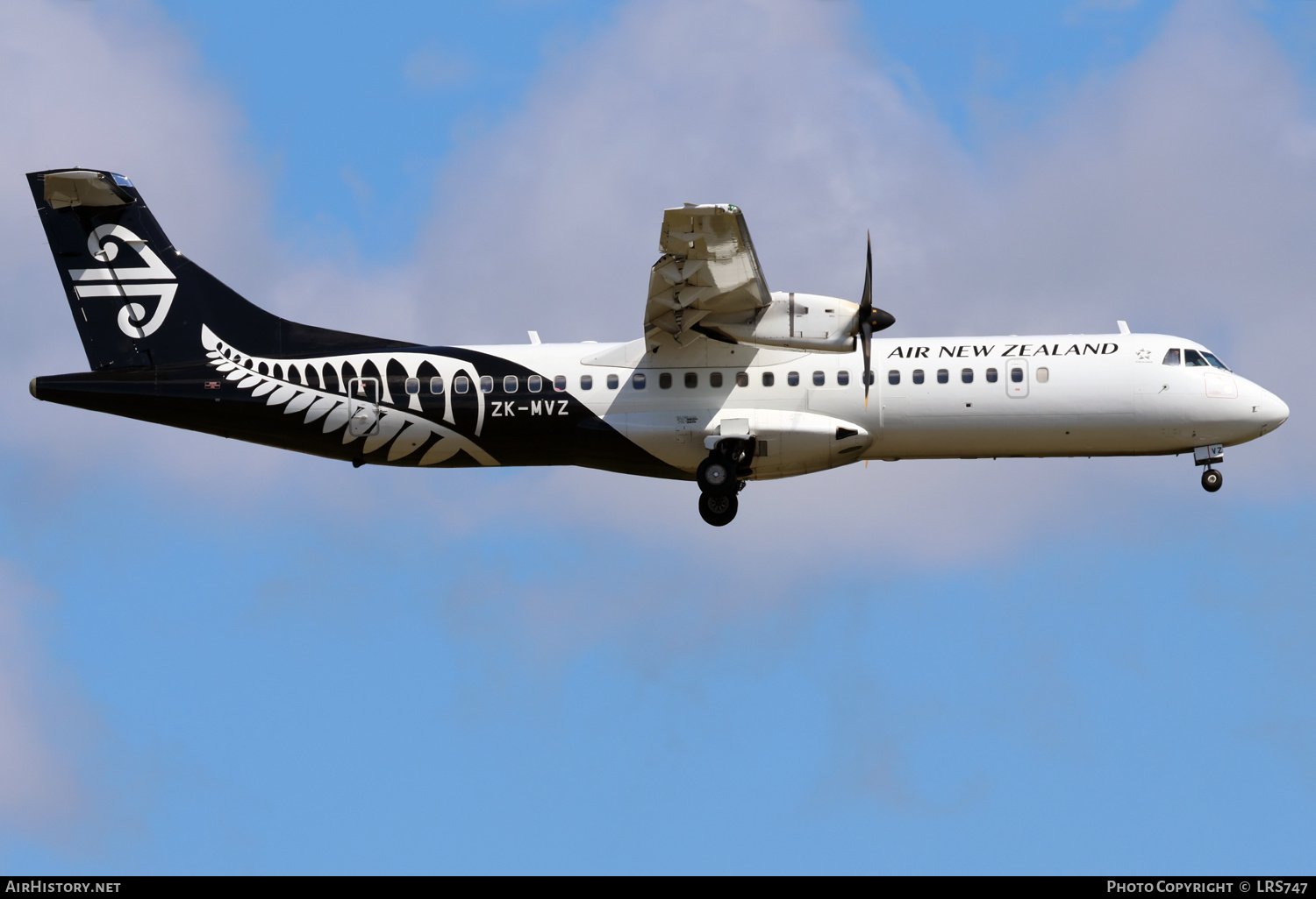 Aircraft Photo of ZK-MVZ | ATR ATR-72-600 (ATR-72-212A) | Air New Zealand | AirHistory.net #774691