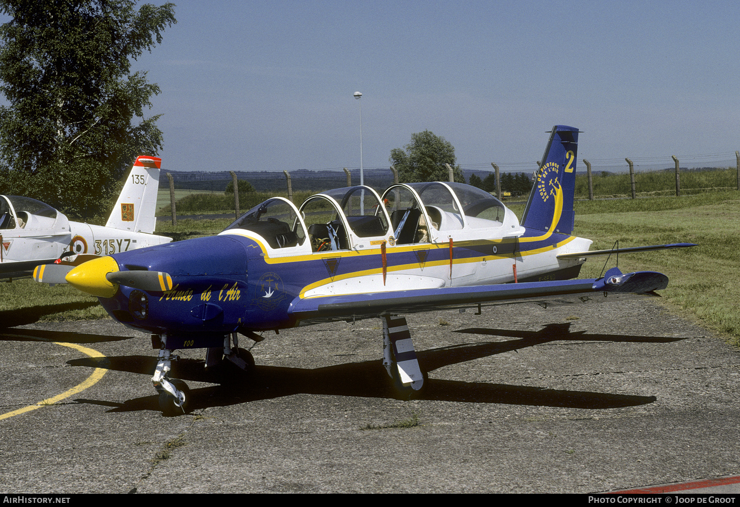 Aircraft Photo of 100 / F-SEXQ | Socata TB-30A Epsilon | France - Air Force | AirHistory.net #774694