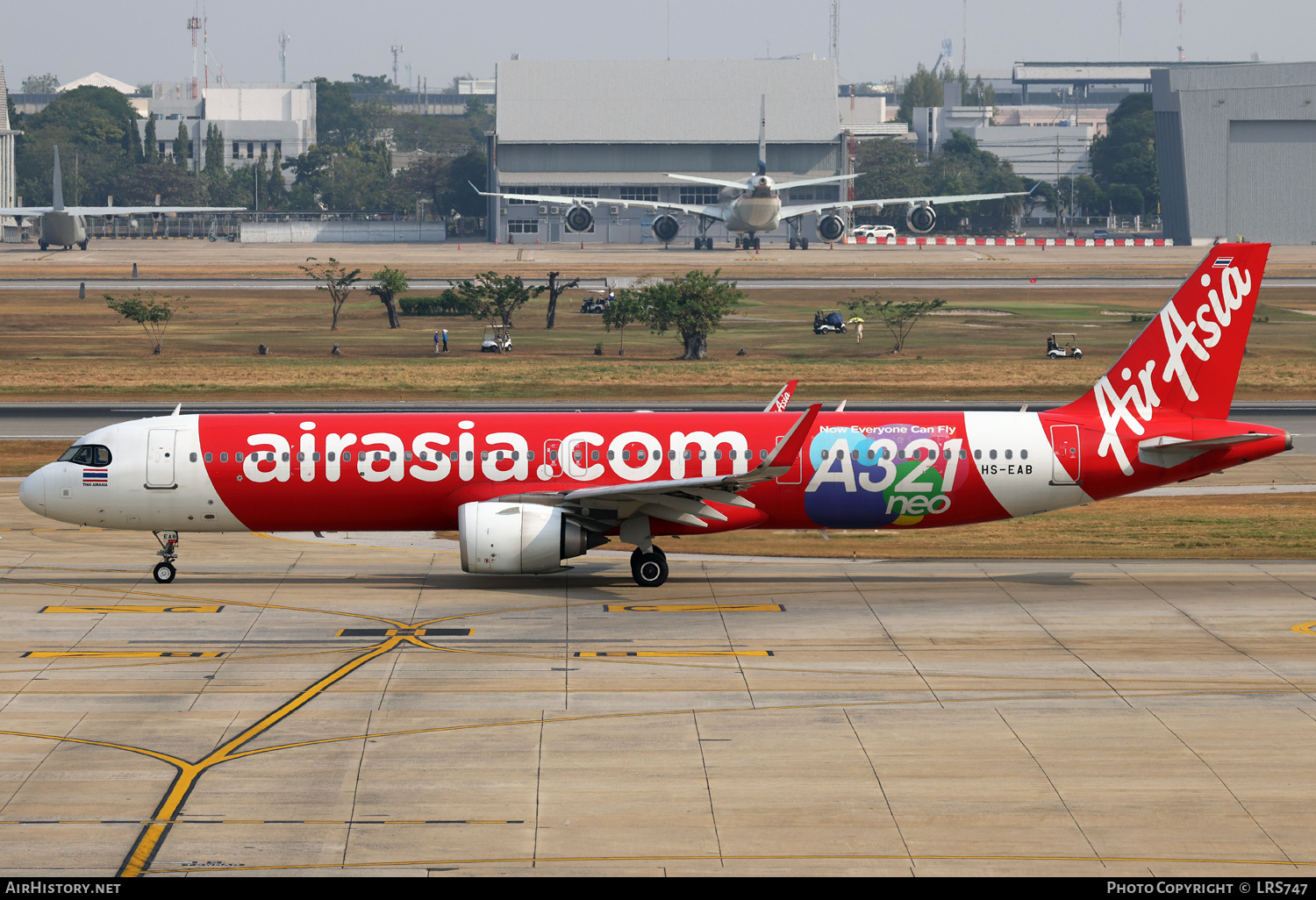 Aircraft Photo of HS-EAB | Airbus A321-251NX | AirAsia | AirHistory.net #774701