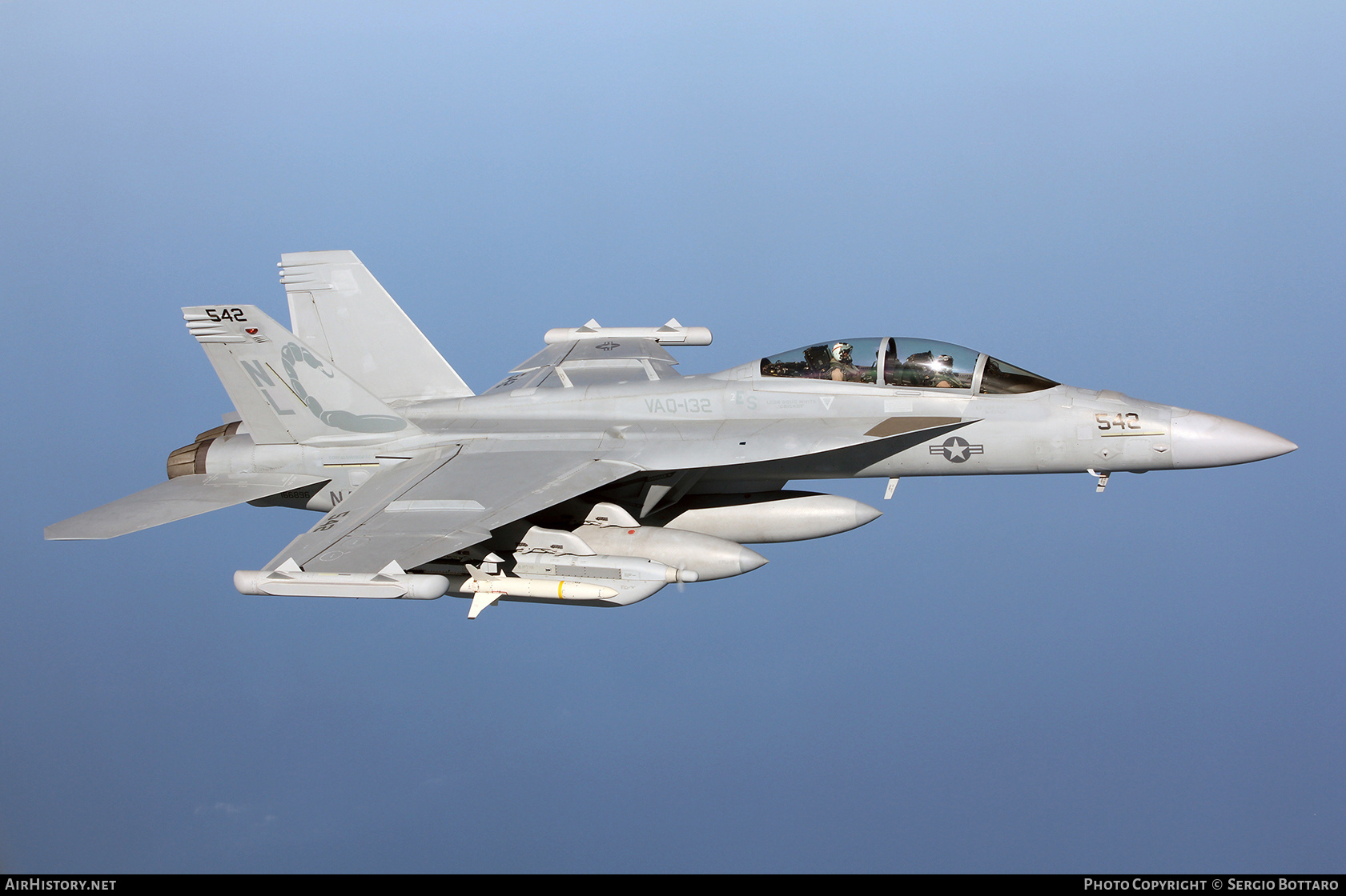 Aircraft Photo of 166896 | Boeing EA-18G Growler | USA - Navy | AirHistory.net #774709