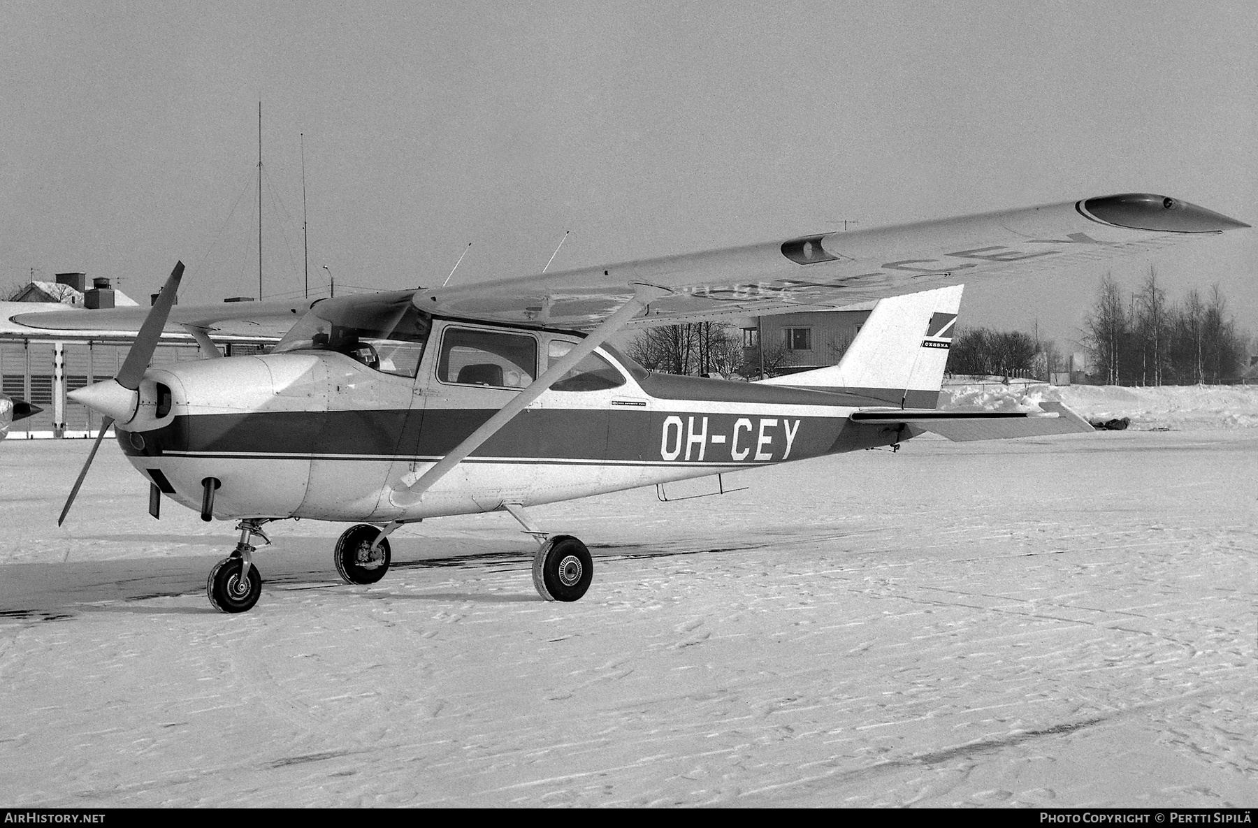 Aircraft Photo of OH-CEY | Reims F172H | AirHistory.net #774764