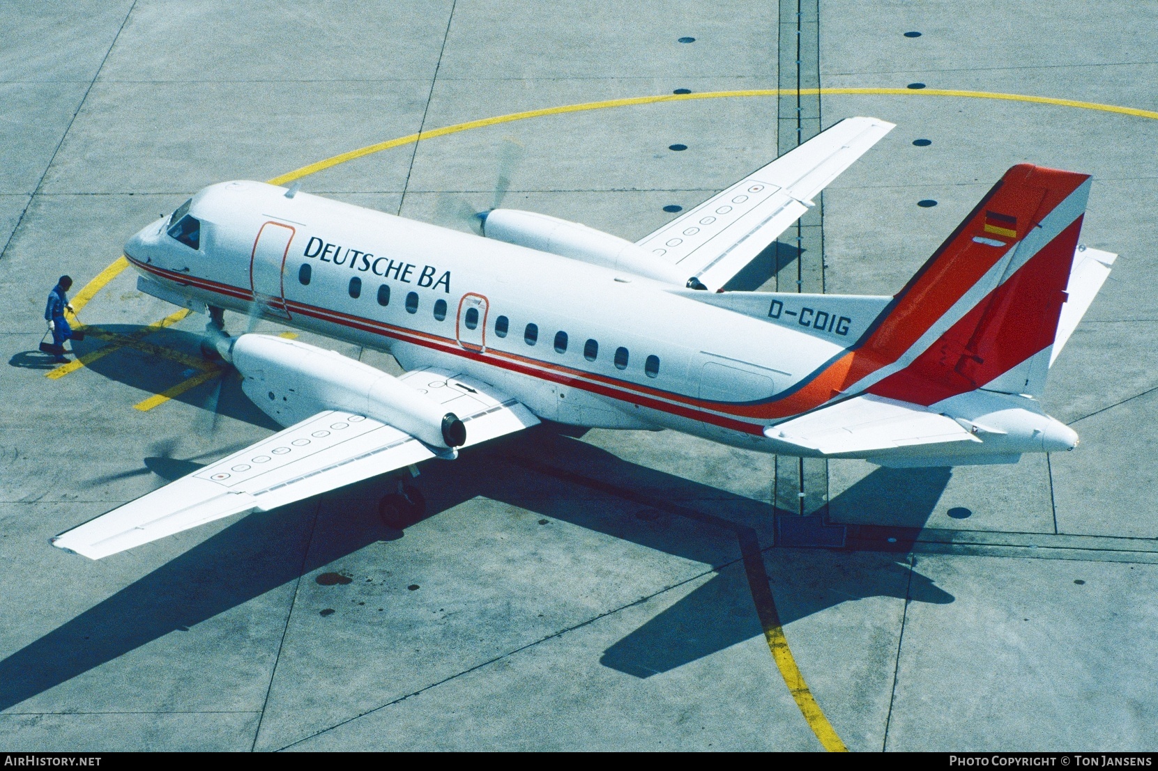 Aircraft Photo of D-CDIG | Saab-Fairchild SF-340A | Deutsche BA | AirHistory.net #774786