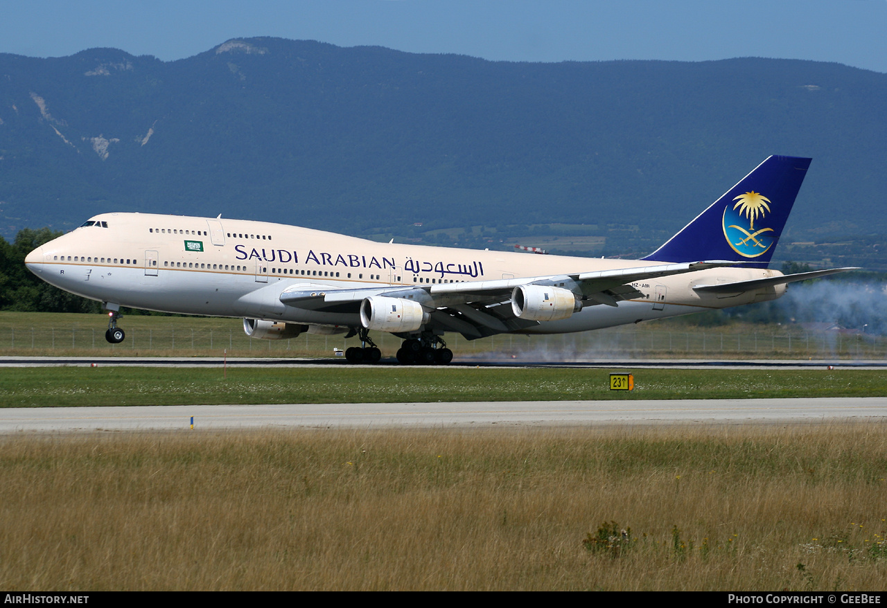 Aircraft Photo of HZ-AIR | Boeing 747-368 | Saudi Arabian Airlines | AirHistory.net #774791