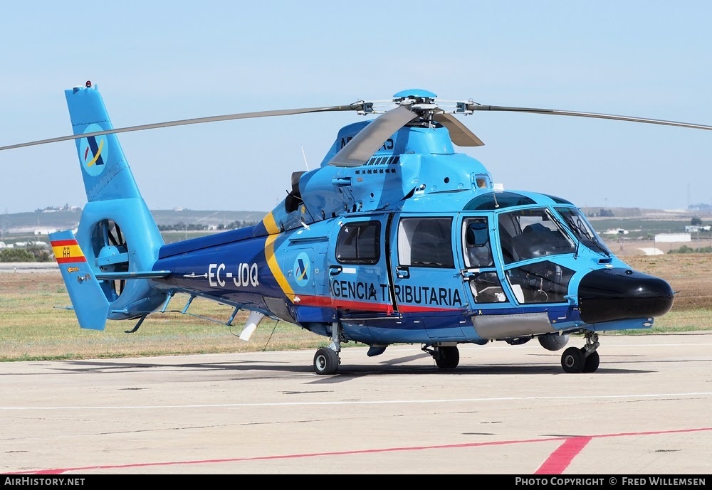 Aircraft Photo of EC-JDQ | Eurocopter AS-365N-3 Dauphin 2 | Agencia Tributaria | AirHistory.net #774808