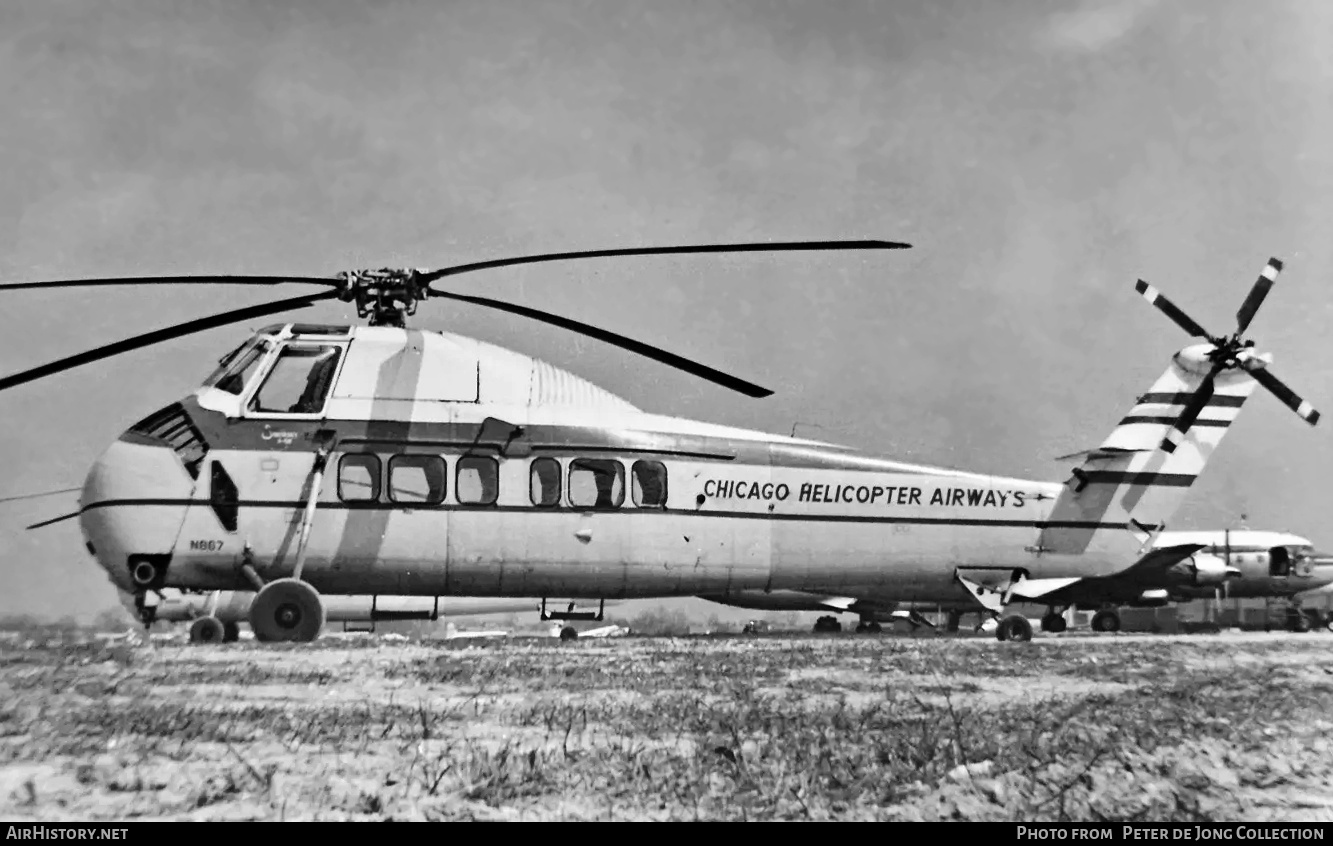 Aircraft Photo of N867 | Sikorsky S-58C | Chicago Helicopter Airways | AirHistory.net #774813