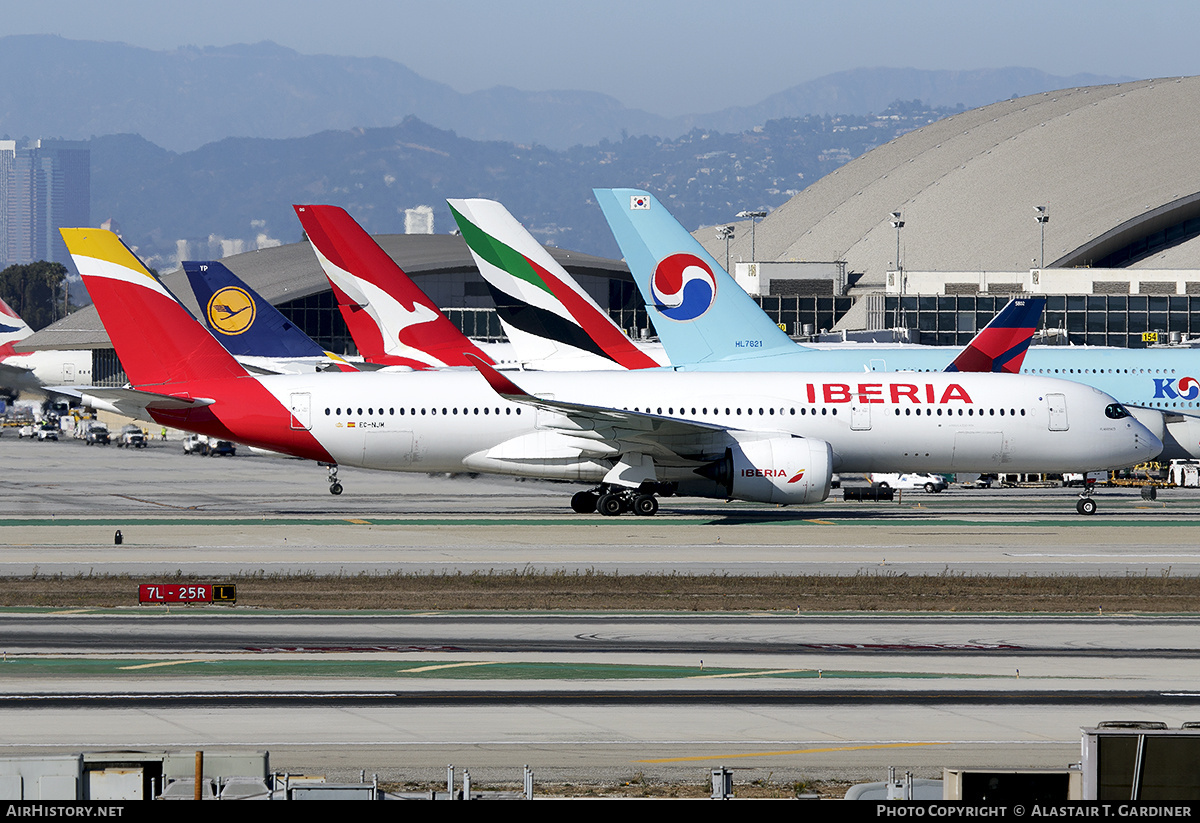 Aircraft Photo of EC-NJM | Airbus A350-941 | Iberia | AirHistory.net #774814