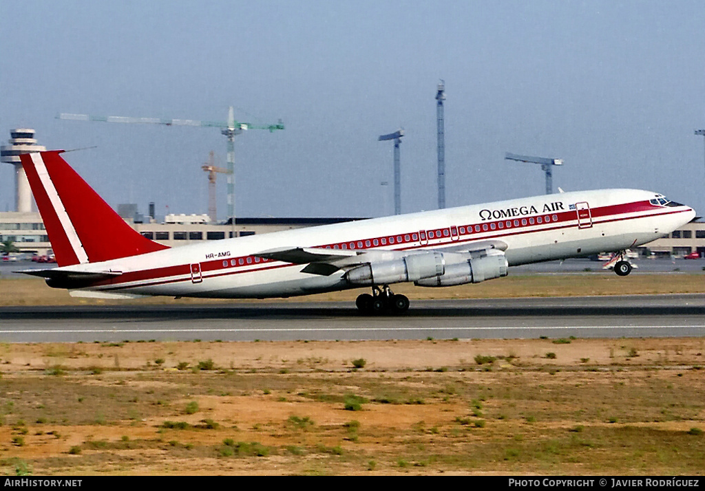 Aircraft Photo of HR-AMG | Boeing 707-123B | Omega Air | AirHistory.net #774819
