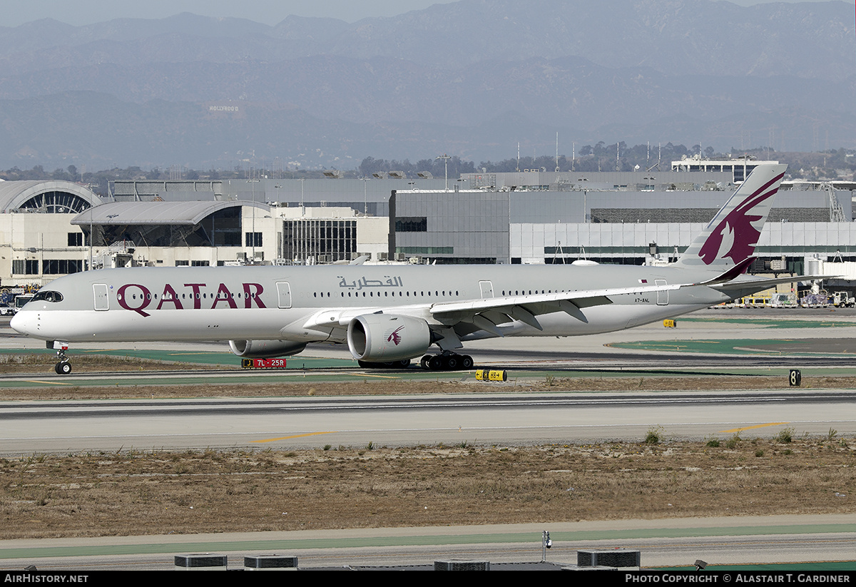 Aircraft Photo of A7-ANL | Airbus A350-1041 | Qatar Airways | AirHistory.net #774826