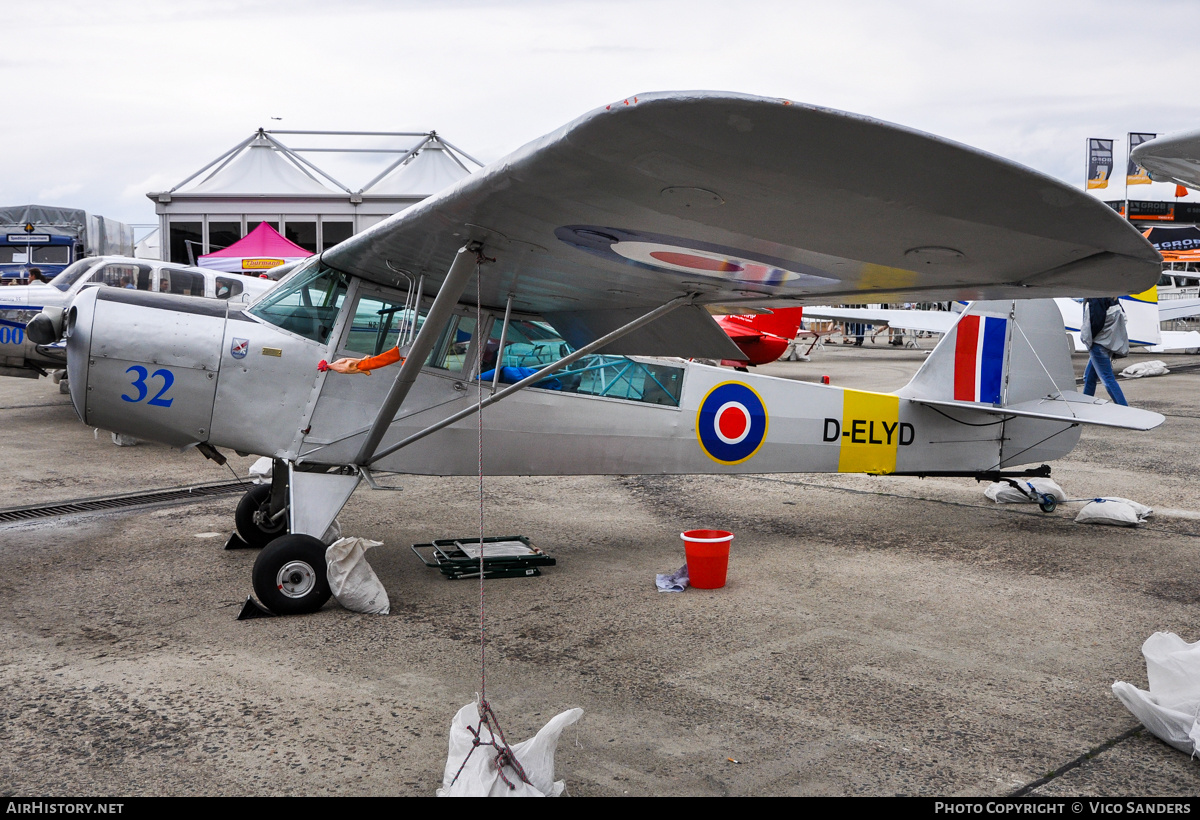 Aircraft Photo of D-ELYD | Taylorcraft J Auster Mk5 | UK - Air Force | AirHistory.net #774831