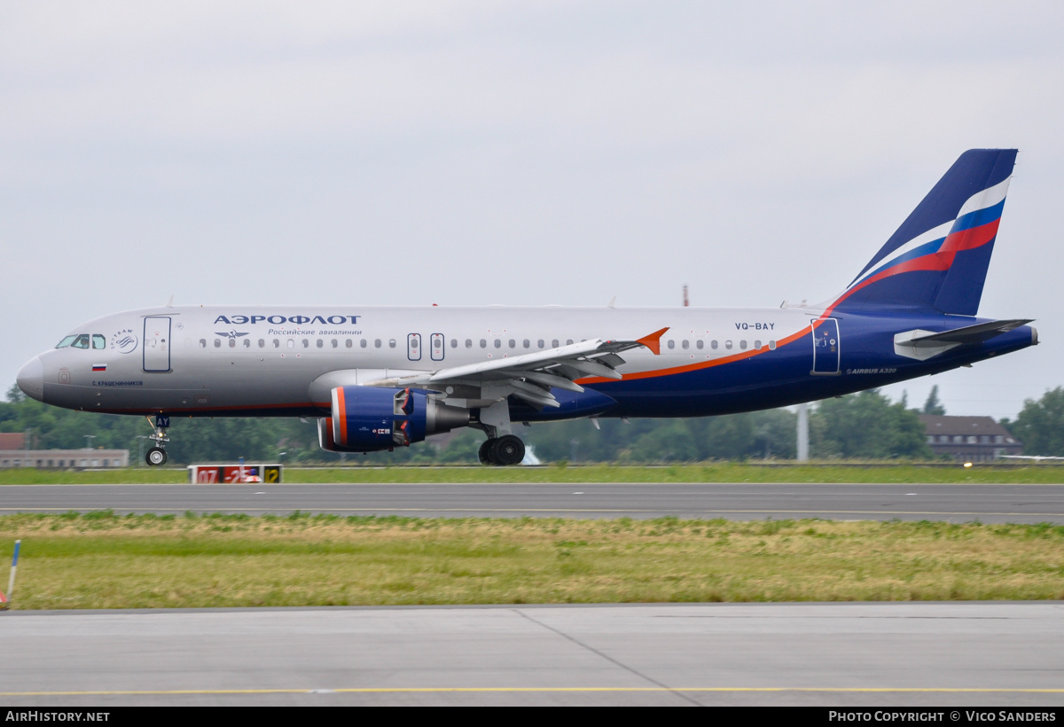 Aircraft Photo of VQ-BAY | Airbus A320-214 | Aeroflot - Russian Airlines | AirHistory.net #774837