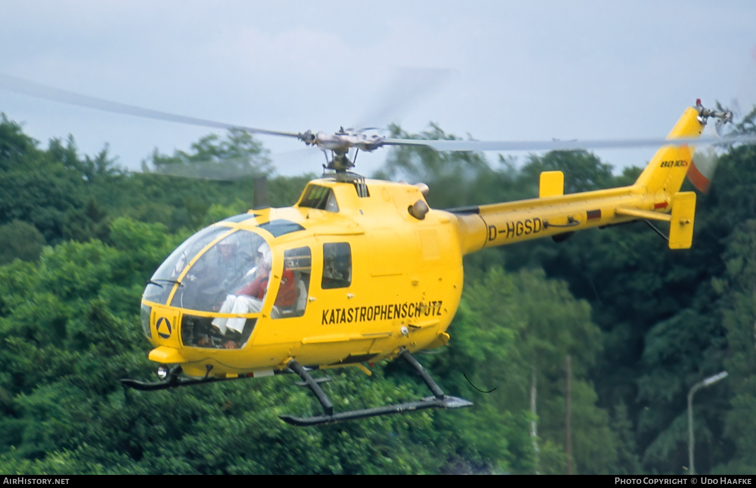 Aircraft Photo of D-HGSD | MBB BO-105C | Katastrophenschutz | AirHistory.net #774839