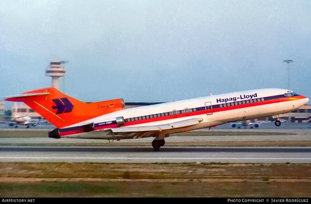 Aircraft Photo of D-AHLS | Boeing 727-89 | Hapag-Lloyd | AirHistory.net #774873