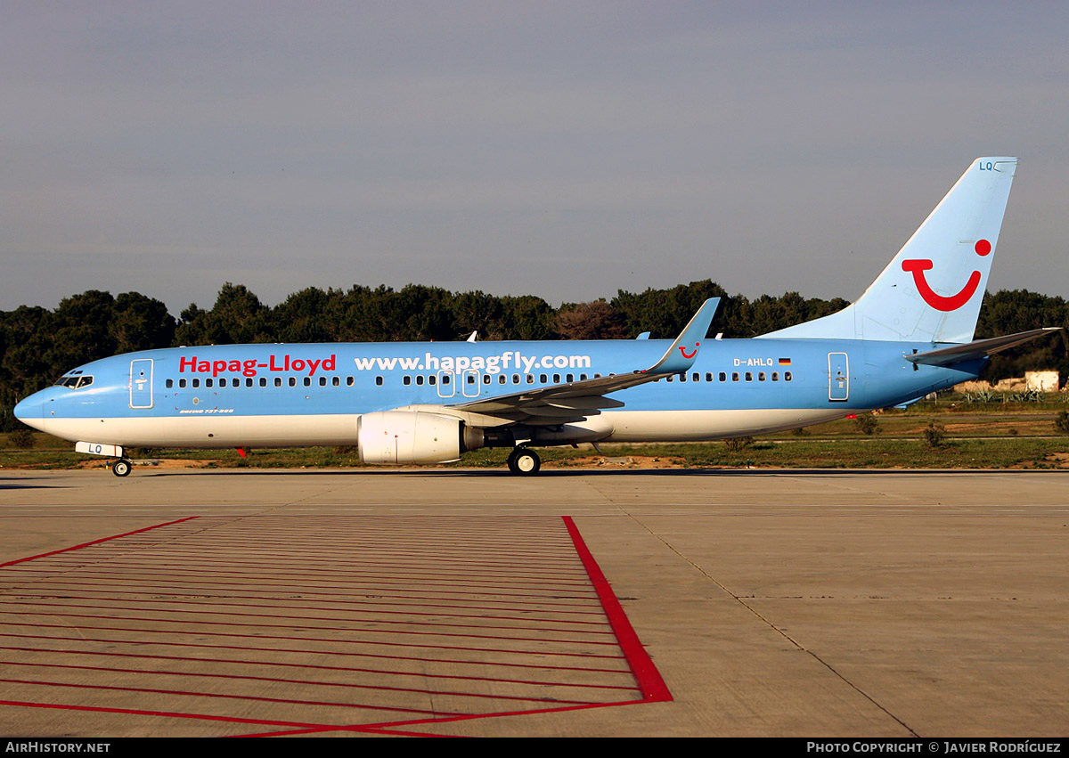Aircraft Photo of D-AHLQ | Boeing 737-8K5 | Hapag-Lloyd | AirHistory.net #774878