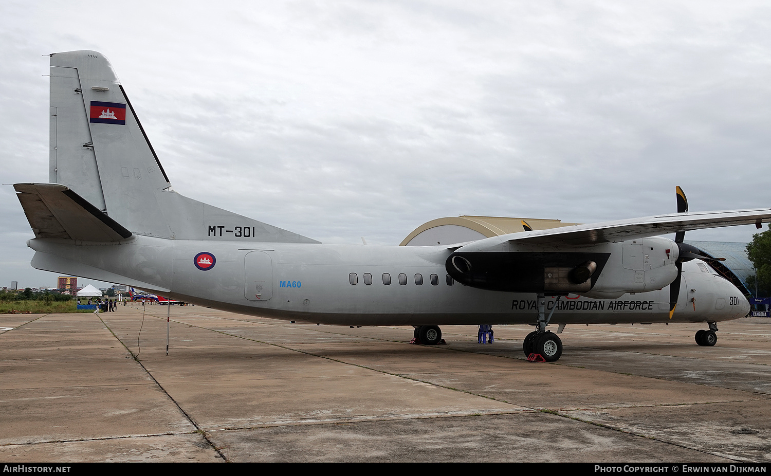 Aircraft Photo of MT-301 | Xian MA60 | Cambodia - Air Force | AirHistory.net #774912