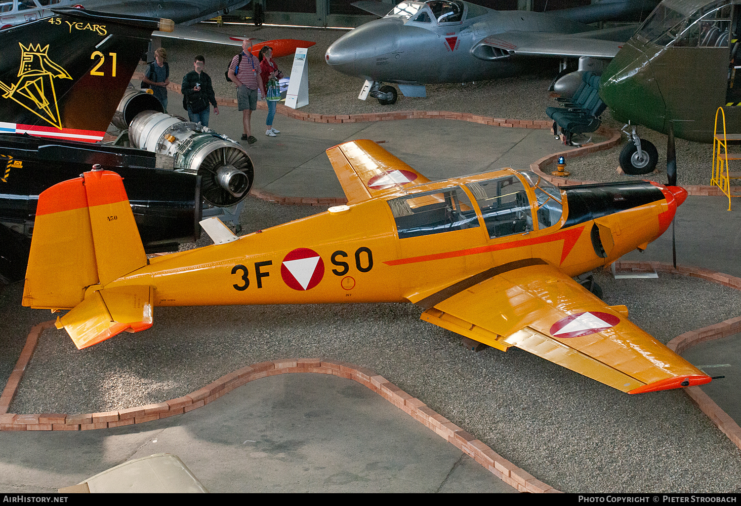 Aircraft Photo of 3F-SO | Saab 91D Safir | Austria - Air Force | AirHistory.net #774926