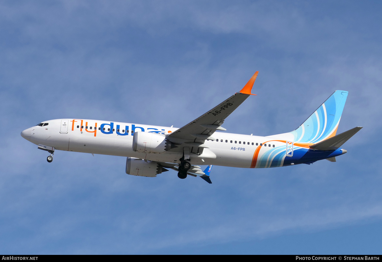 Aircraft Photo of A6-FPB | Boeing 737-8 Max 8 | Flydubai | AirHistory.net #774936