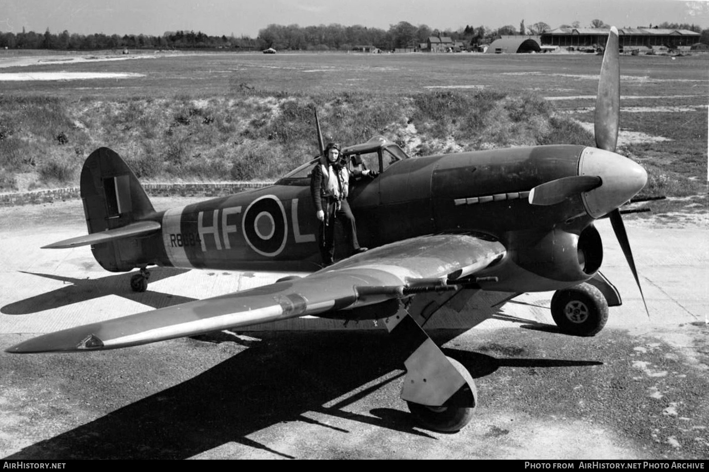 Aircraft Photo of R8884 | Hawker Typhoon Mk1B | UK - Air Force | AirHistory.net #774948