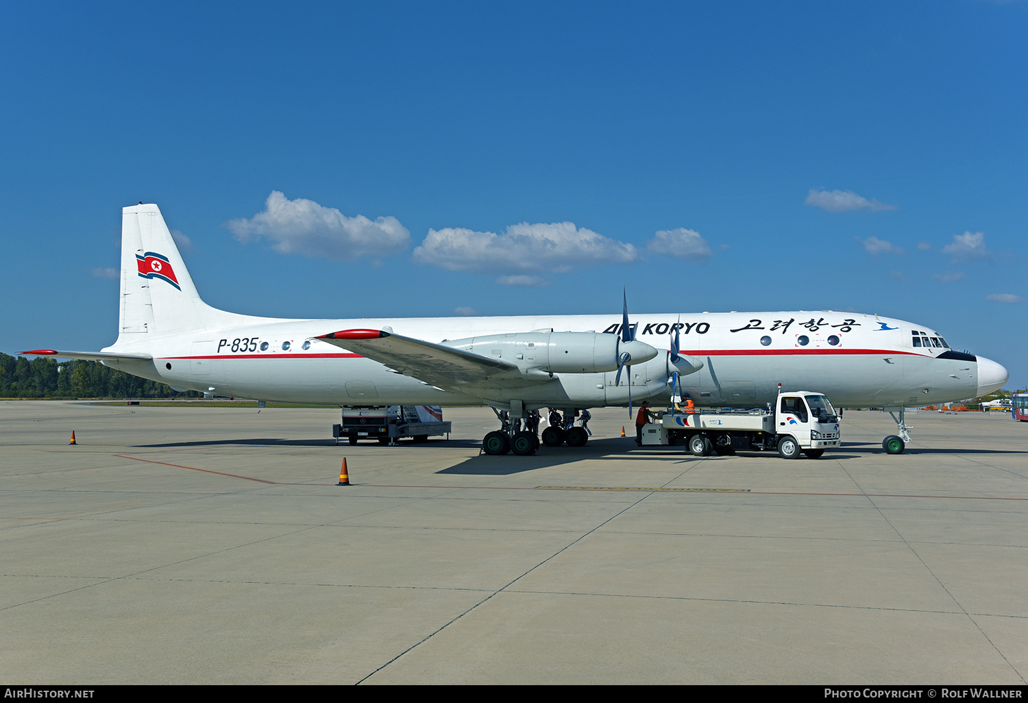 Aircraft Photo of P-835 | Ilyushin Il-18D | Air Koryo | AirHistory.net #774970