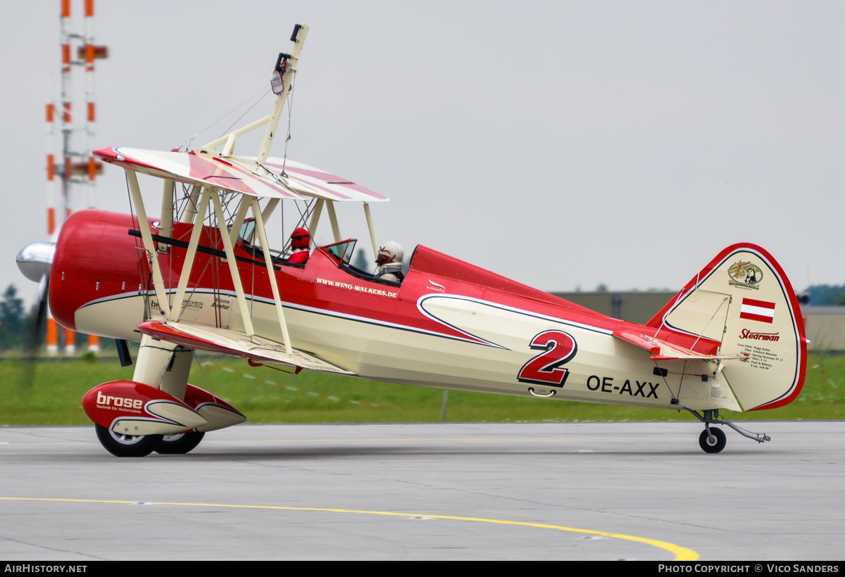 Aircraft Photo of OE-AXX | Boeing N2S-3 Kaydet (B75N1) | Wing-Walkers | AirHistory.net #774983