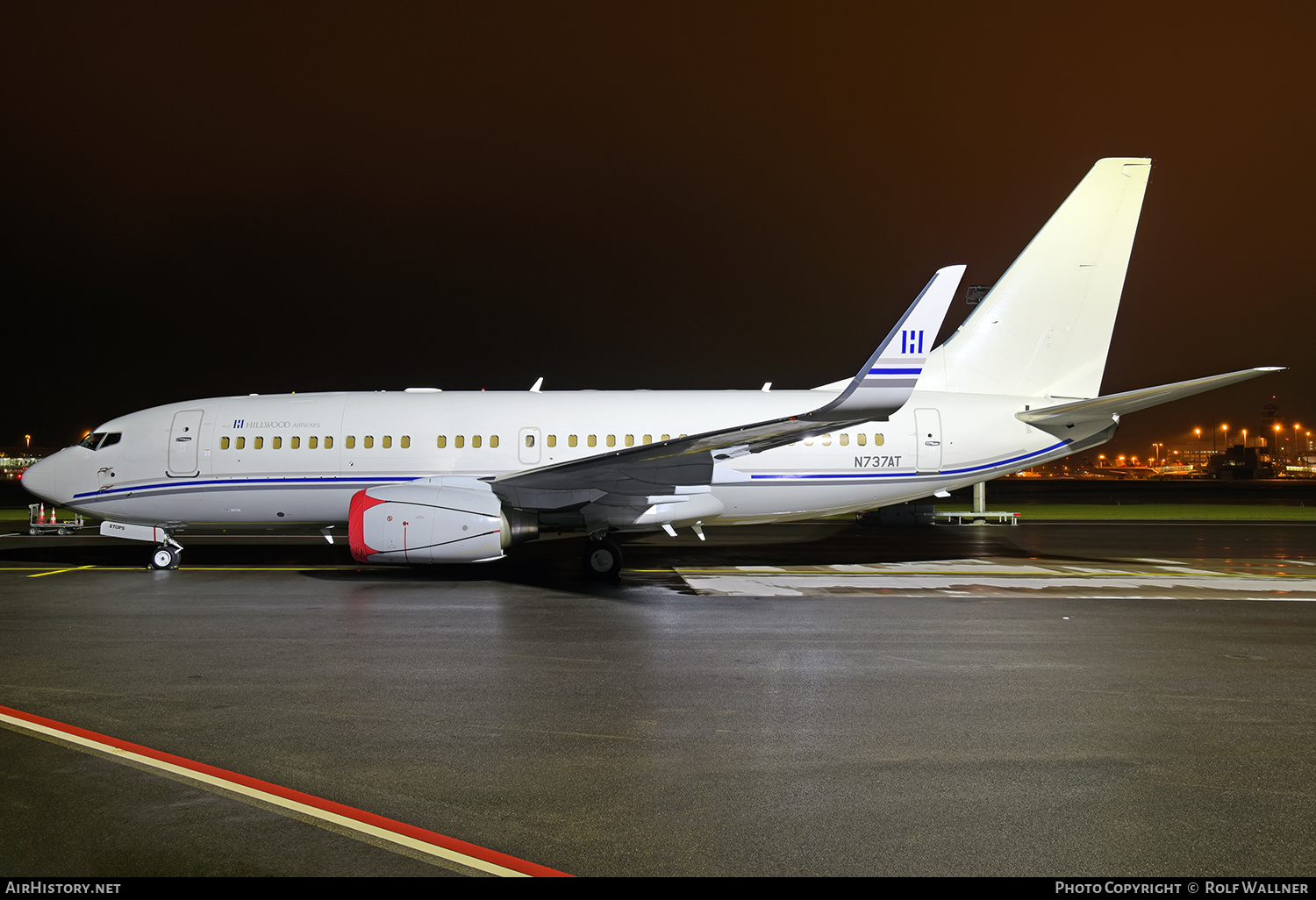 Aircraft Photo of N737AT | Boeing 737-7HJ BBJ | Hillwood Airways | AirHistory.net #774995