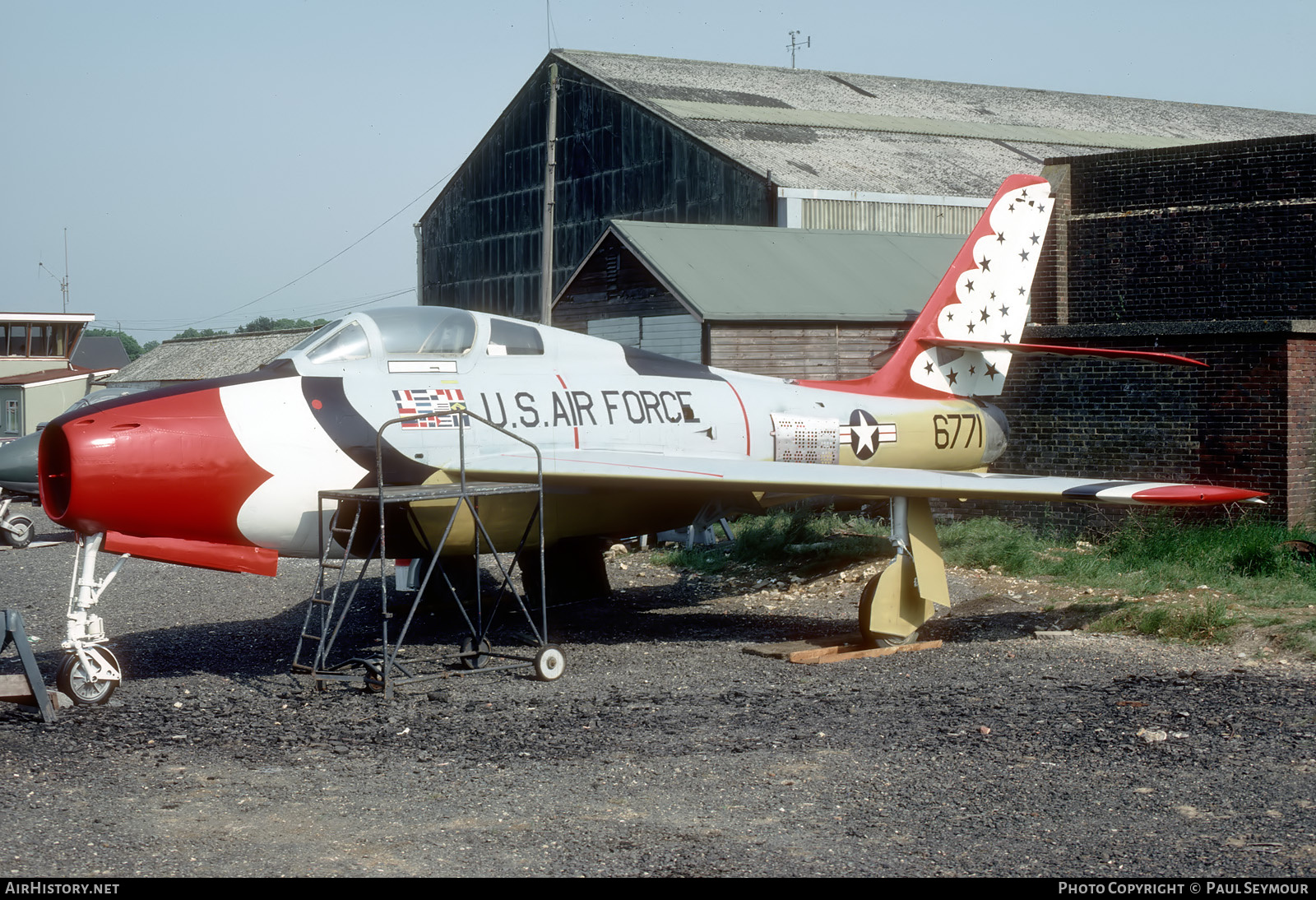 Aircraft Photo of 6771 | Republic F-84F Thunderstreak | USA - Air Force | AirHistory.net #775012