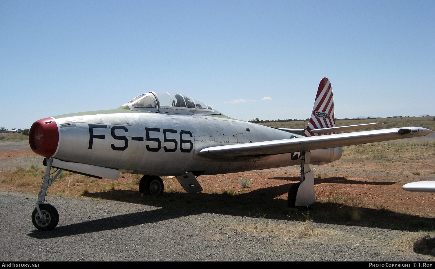 Aircraft Photo of 45-59556 / 559556 | Republic F-84B Thunderjet | USA - Air Force | AirHistory.net #775040
