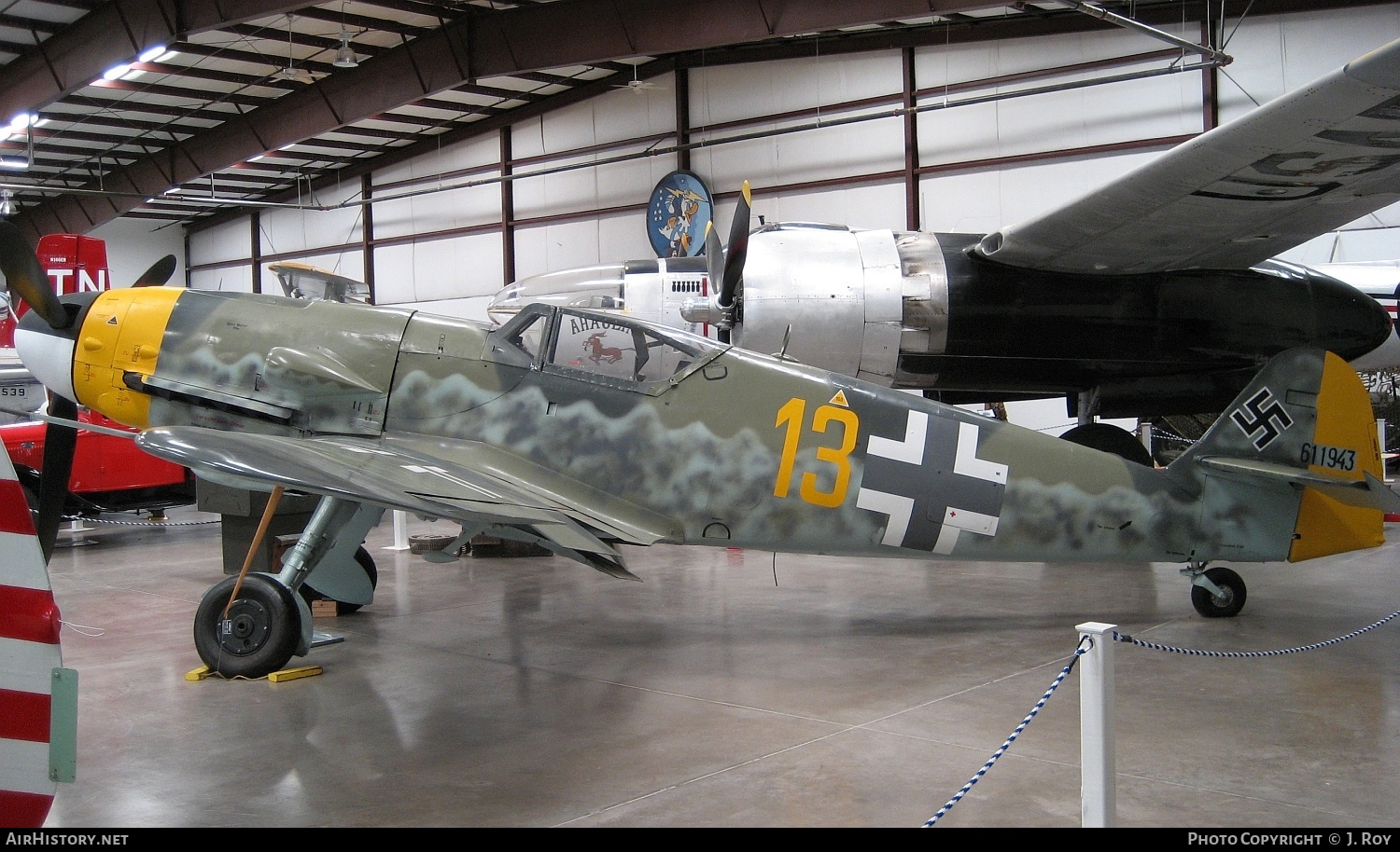 Aircraft Photo of 611943 | Messerschmitt Bf-109G-10 | Germany - Air Force | AirHistory.net #775047
