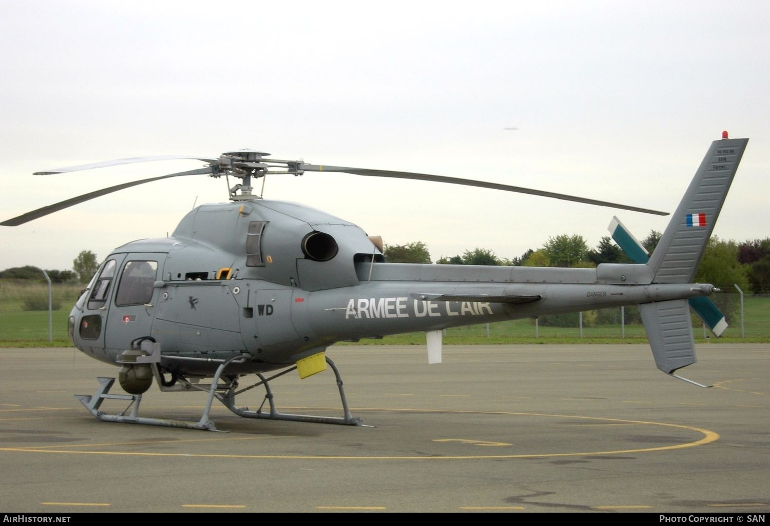 Aircraft Photo of 5516 | Aerospatiale AS-555AN Fennec | France - Air Force | AirHistory.net #775050