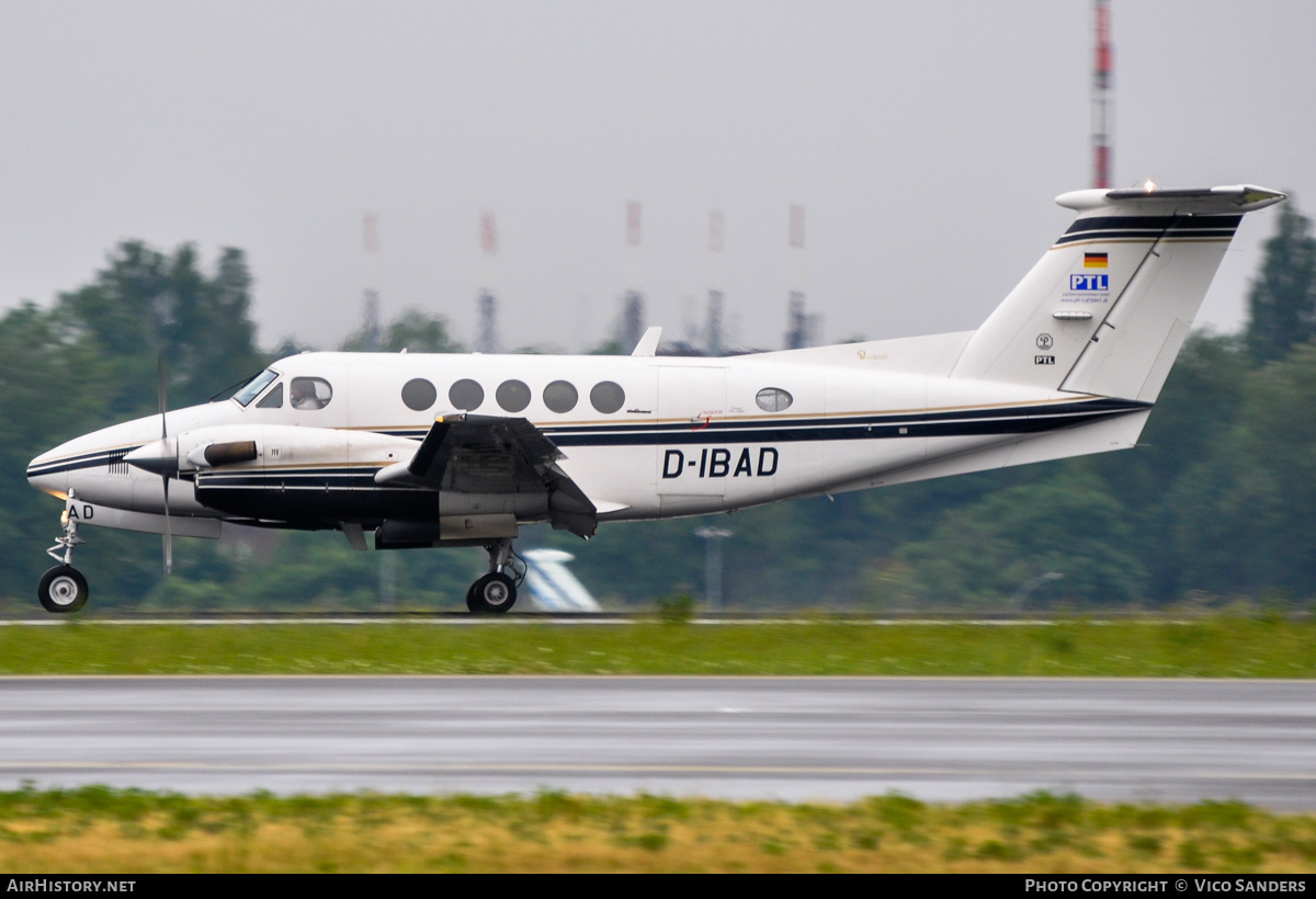 Aircraft Photo of D-IBAD | Beech B200 Super King Air | PTL Luftfahrtunternehmen | AirHistory.net #775063