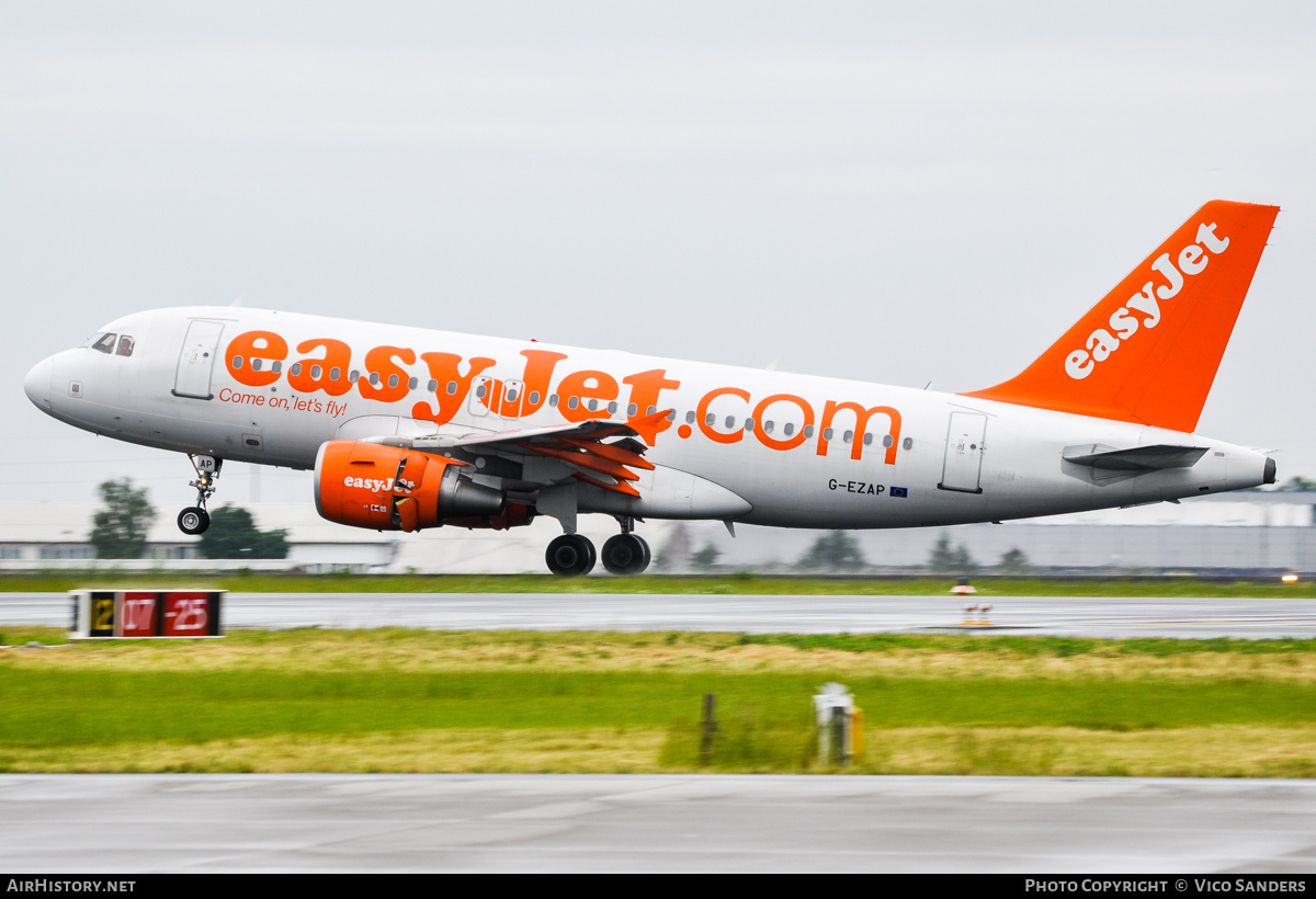 Aircraft Photo of G-EZAP | Airbus A319-111 | EasyJet | AirHistory.net #775065