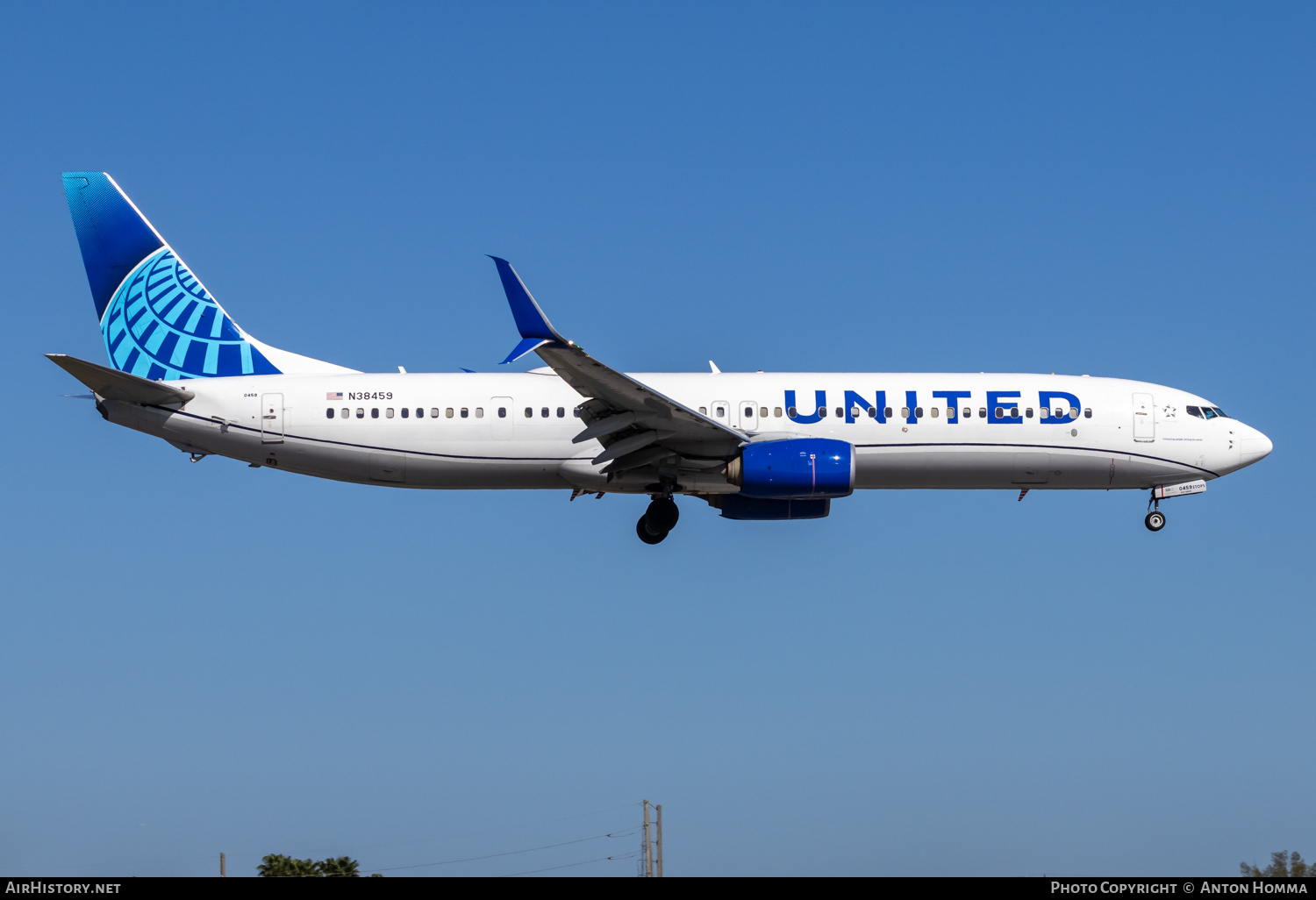 Aircraft Photo of N38459 | Boeing 737-924/ER | United Airlines | AirHistory.net #775072