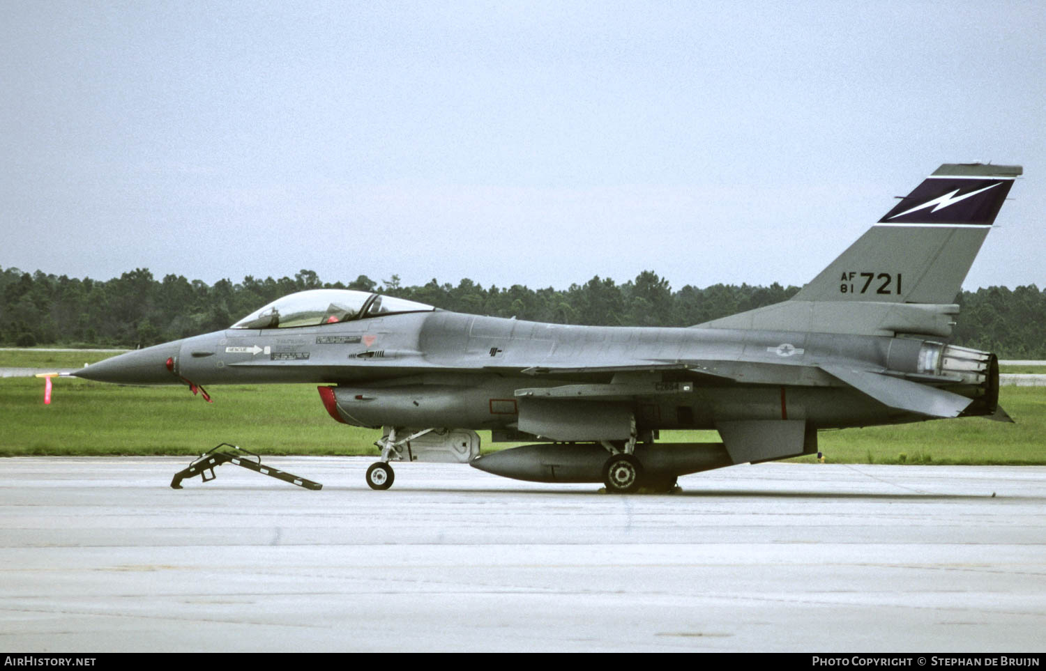 Aircraft Photo of 81-0721 / AF81-721 | General Dynamics F-16A Fighting Falcon | USA - Air Force | AirHistory.net #775076