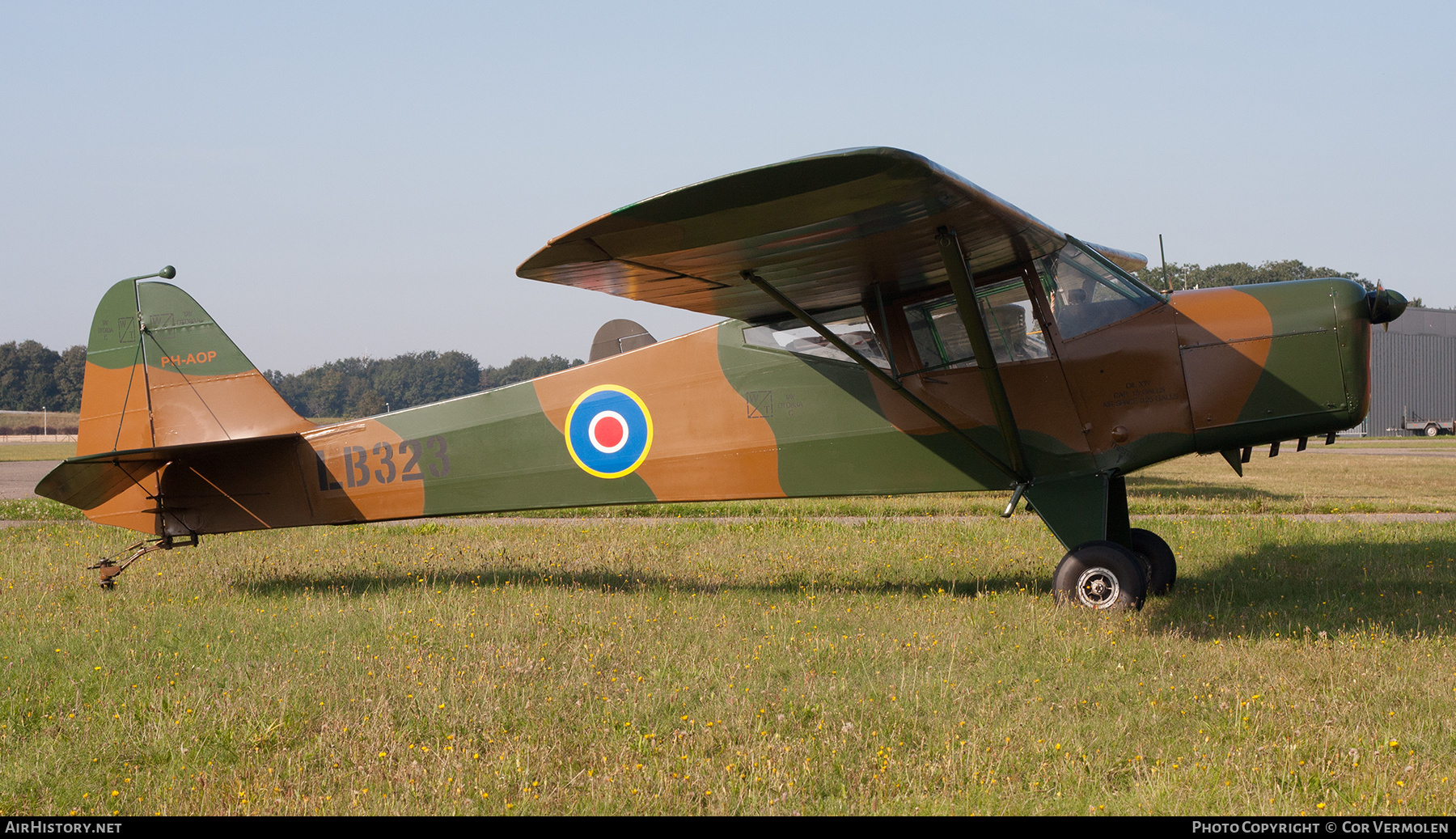 Aircraft Photo of PH-AOP / LB323 | Taylorcraft Plus D | UK - Air Force | AirHistory.net #775113
