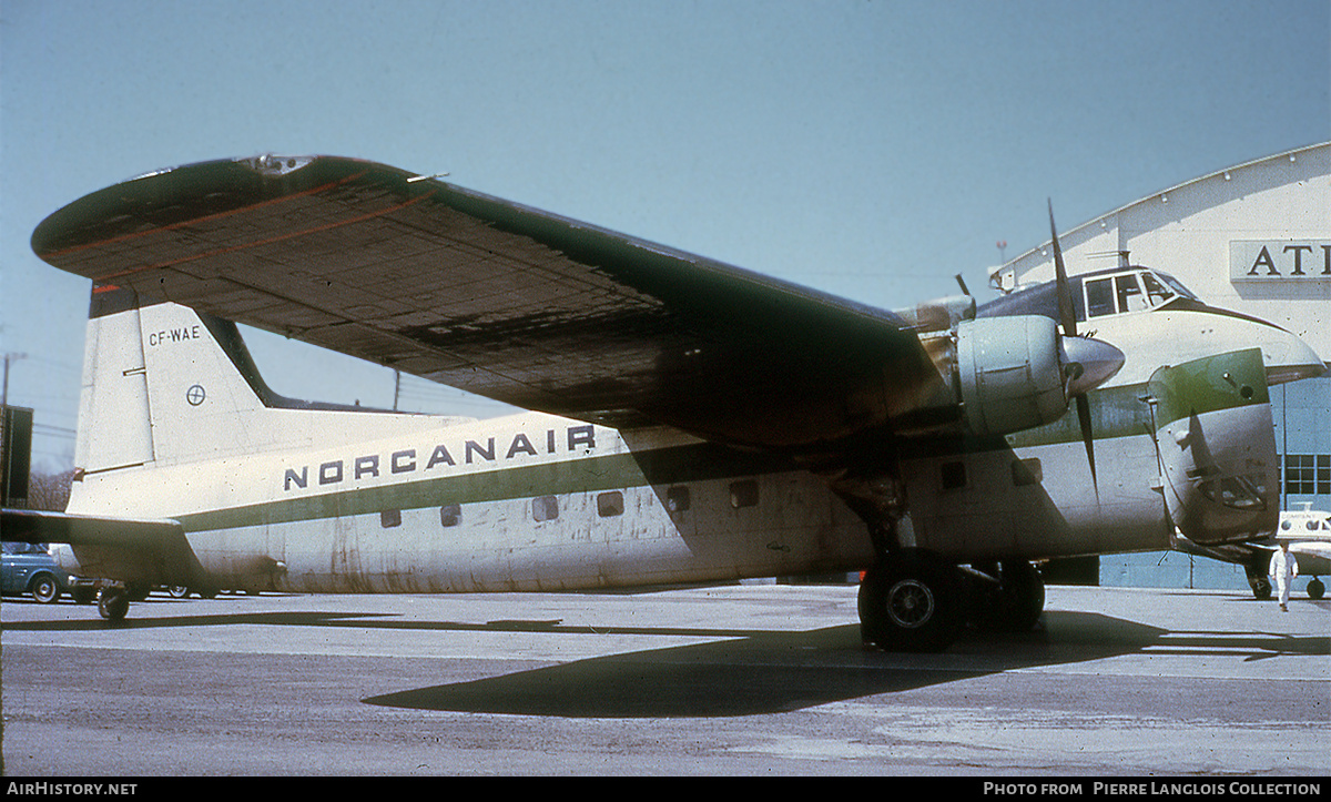 Aircraft Photo of CF-WAE | Bristol 170 Freighter Mk31M | Norcanair - North Canada Air | AirHistory.net #775124