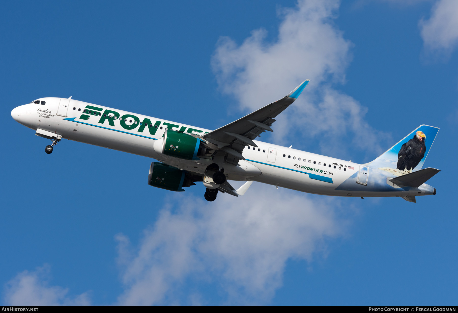 Aircraft Photo of N609FR | Airbus A321-271NX | Frontier Airlines | AirHistory.net #775128