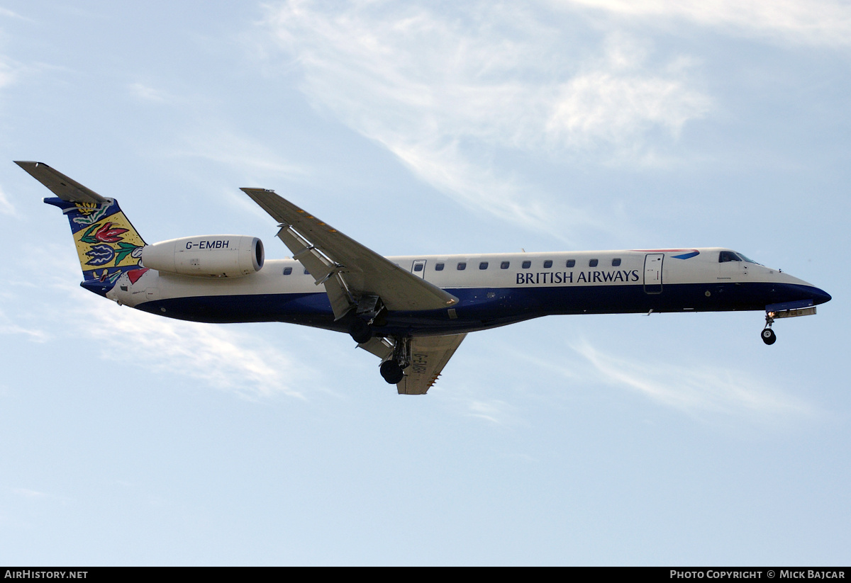 Aircraft Photo of G-EMBH | Embraer ERJ-145EU (EMB-145EU) | British Airways | AirHistory.net #775140
