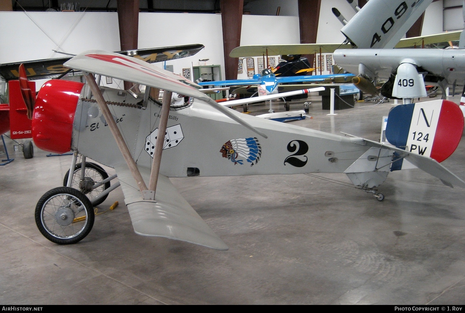 Aircraft Photo of N124PW | Nieuport 17 Scout (replica) | AirHistory.net #775167