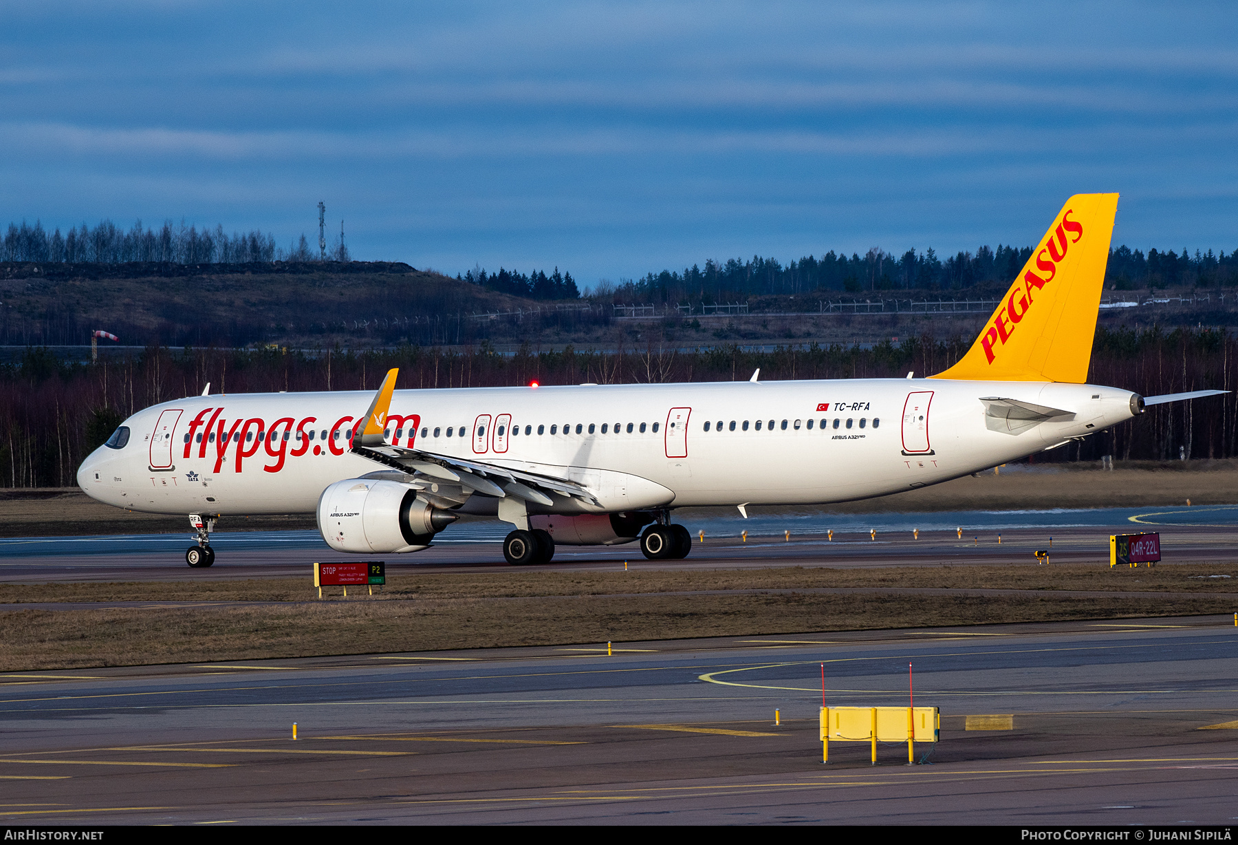 Aircraft Photo of TC-RFA | Airbus A321-251NX | Pegasus Airlines | AirHistory.net #775178