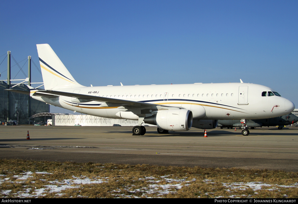 Aircraft Photo of A6-RRJ | Airbus ACJ319 (A319-115/CJ) | AirHistory.net #775181