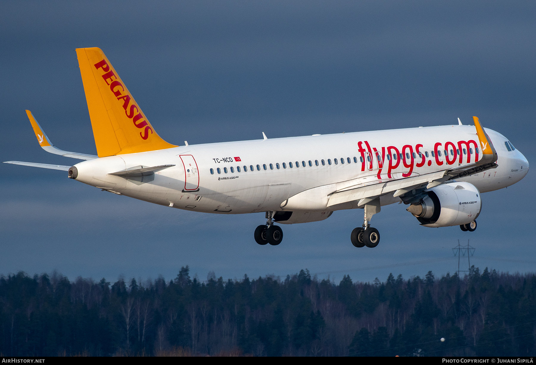 Aircraft Photo of TC-NCD | Airbus A320-251N | Pegasus Airlines | AirHistory.net #775187