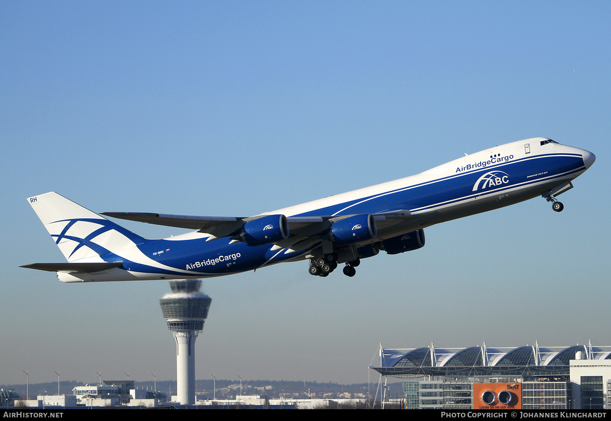 Aircraft Photo of VQ-BRH | Boeing 747-8HVF/SCD | ABC - AirBridgeCargo Airlines | AirHistory.net #775195