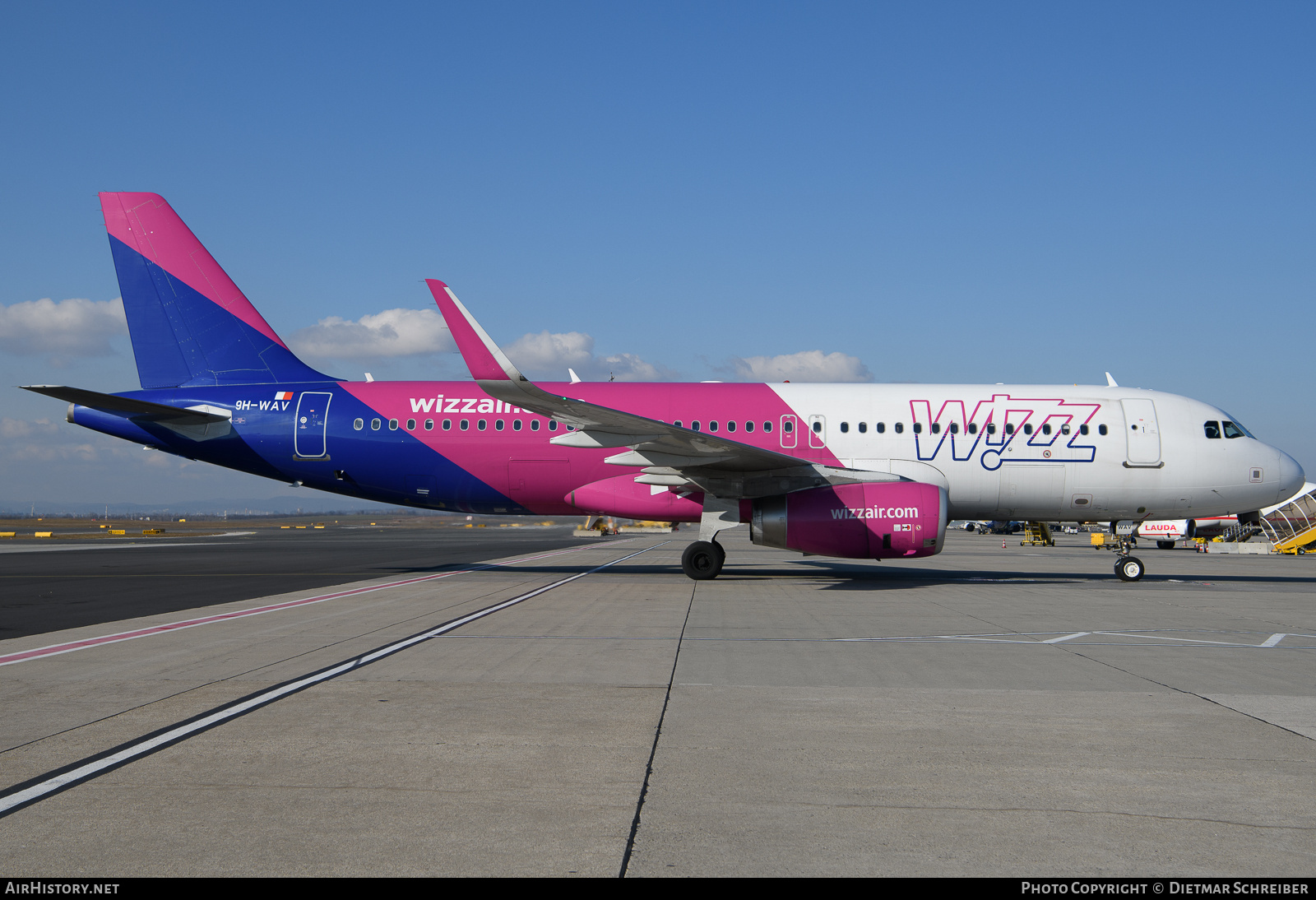 Aircraft Photo of 9H-WAV | Airbus A320-232 | Wizz Air | AirHistory.net #775209