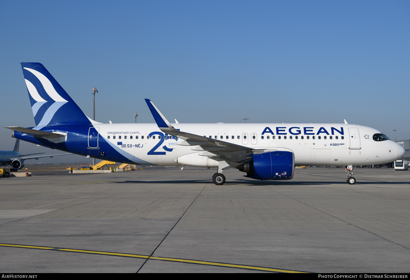 Aircraft Photo of SX-NEJ | Airbus A320-271N | Aegean Airlines | AirHistory.net #775212
