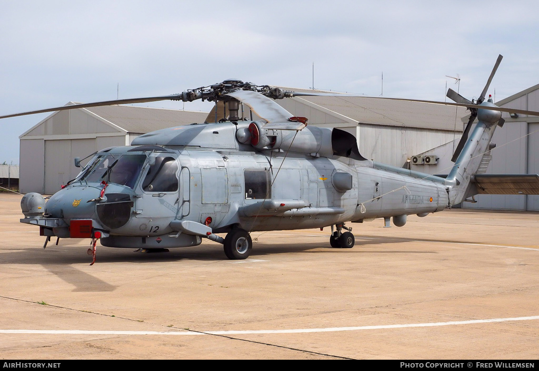 Aircraft Photo of HS.23-12 | Sikorsky SH-60B Seahawk (S-70B-1) | Spain - Navy | AirHistory.net #775218
